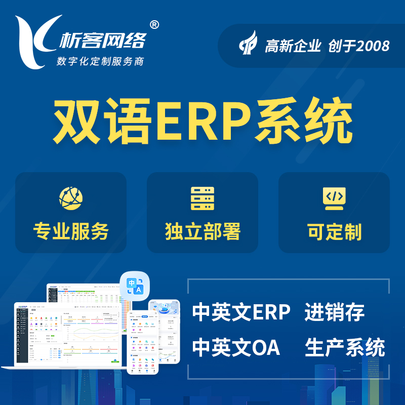 南通双语ERP系统